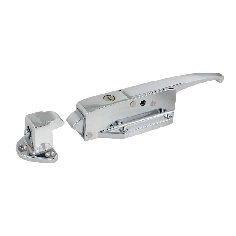 Kason® 58 Radial Latch (Cylinder lock, Body Only, Light Spring, Chrome)