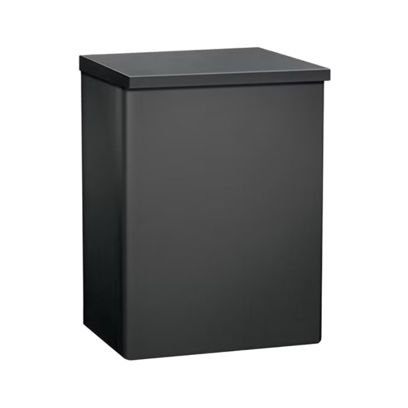 ASI 0852-41 Sanitary Napkin Disposal in Matte Black - Surface Mounted