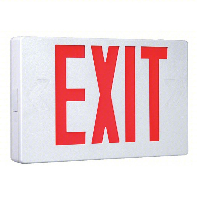 Cooper Lighting APX7R Thermoplastic Self Powered LED Exit Sign - 120/277VAC