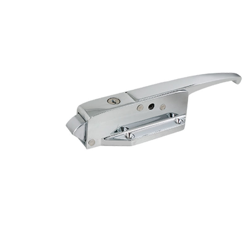 Kason 58 Radial Latch (No Cylinder, Body Only, Light Spring, Chrome)