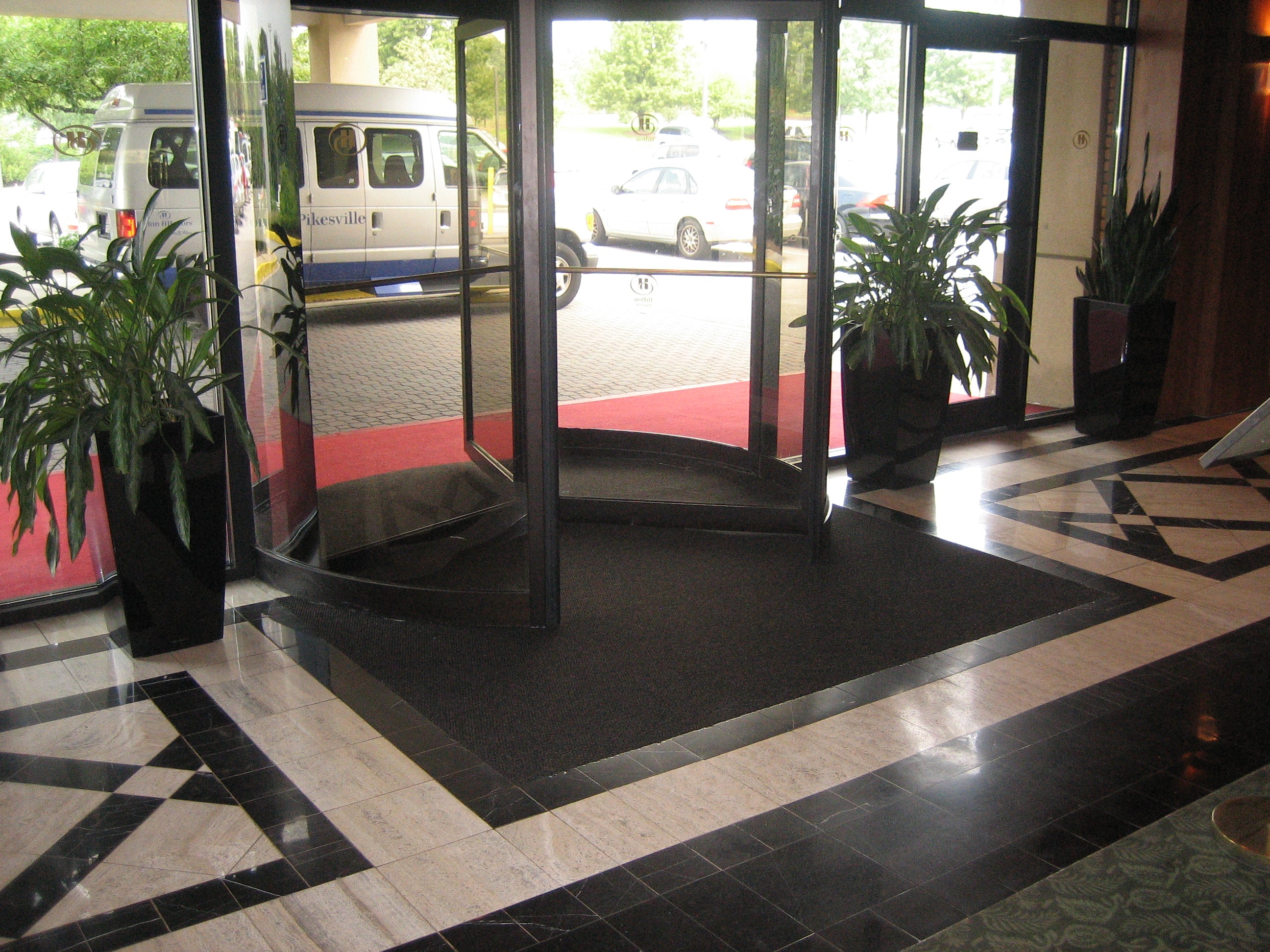 Mats Inc. Berber Rubberback Commercial Mat - Application Image