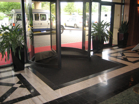 Mats Inc. Berber Rubberback Commercial Mat - Application Image