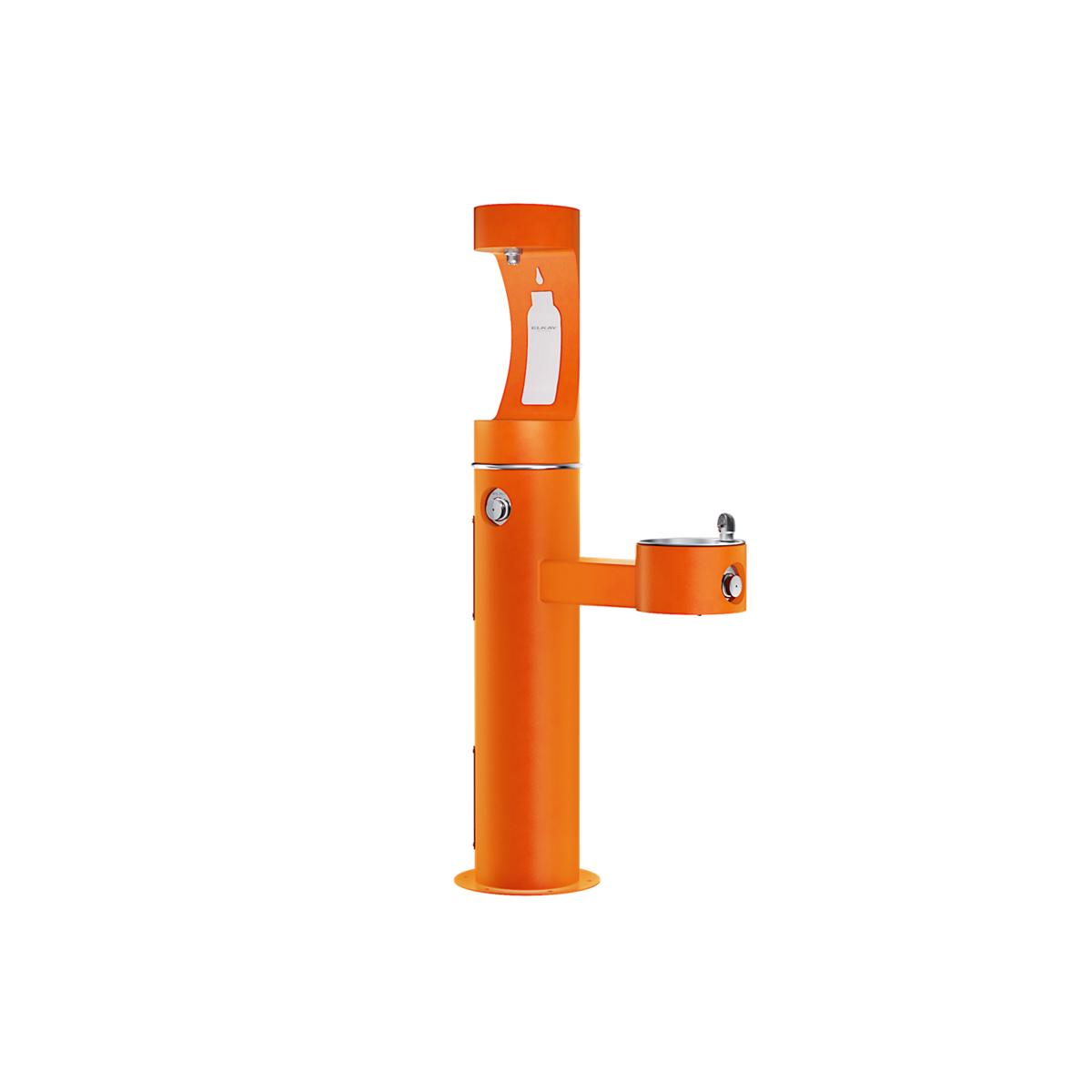 Elkay Outdoor ezH2O Bottle Filling Station Bi-Level Non-Filtered FR - LK4420BF1UFRK