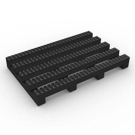 Mats Inc. Safety Path Mat  Black - STP3BK - Swatch