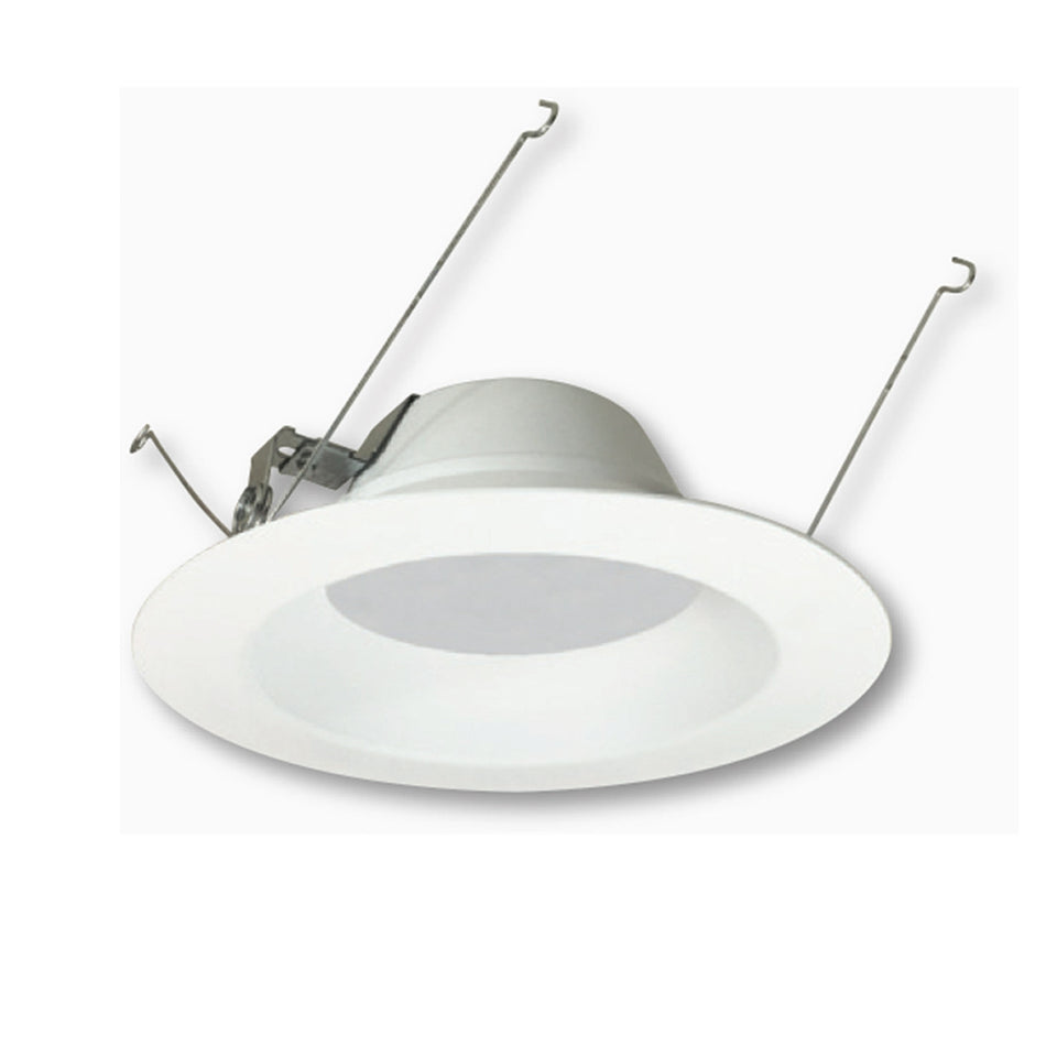 Nora Lighting AC Onyx 5/6" LED Retrofit Downlight Reflector Trim - White Finish