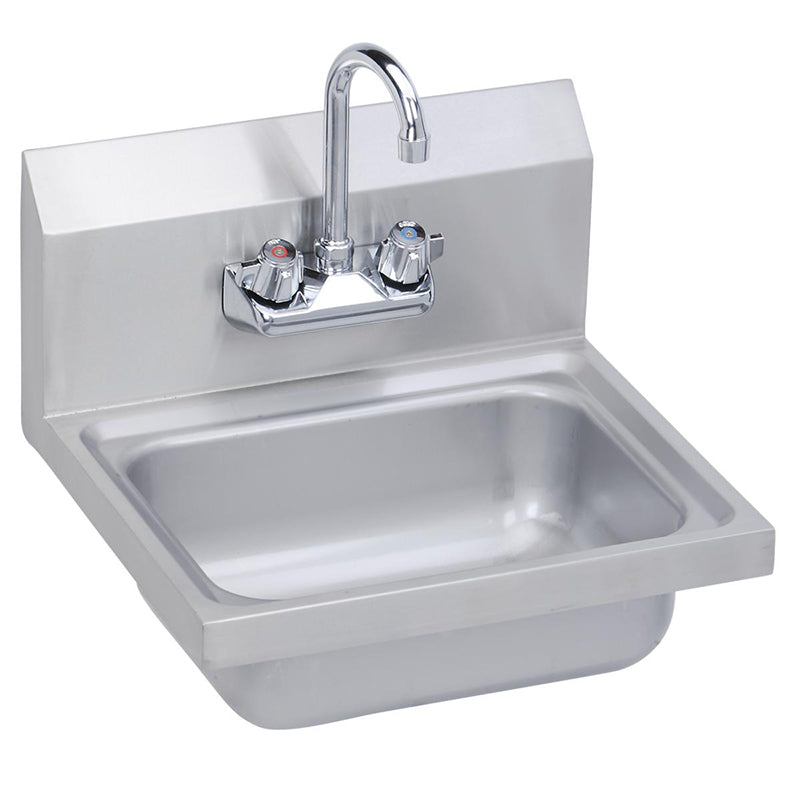 Elkay Stainless Steel SEHS-17X - 17" x 15" x 11" 20 Gauge Hand Sink with Faucet
