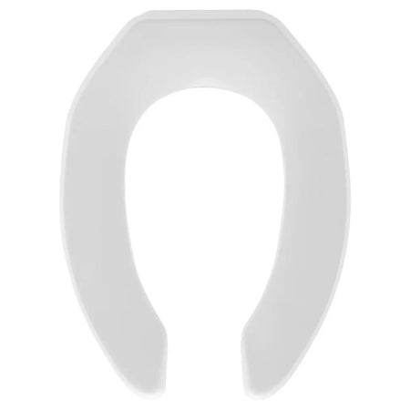 ProFlo PFTSCOF2000WH Elongated commercial toilet seat, white