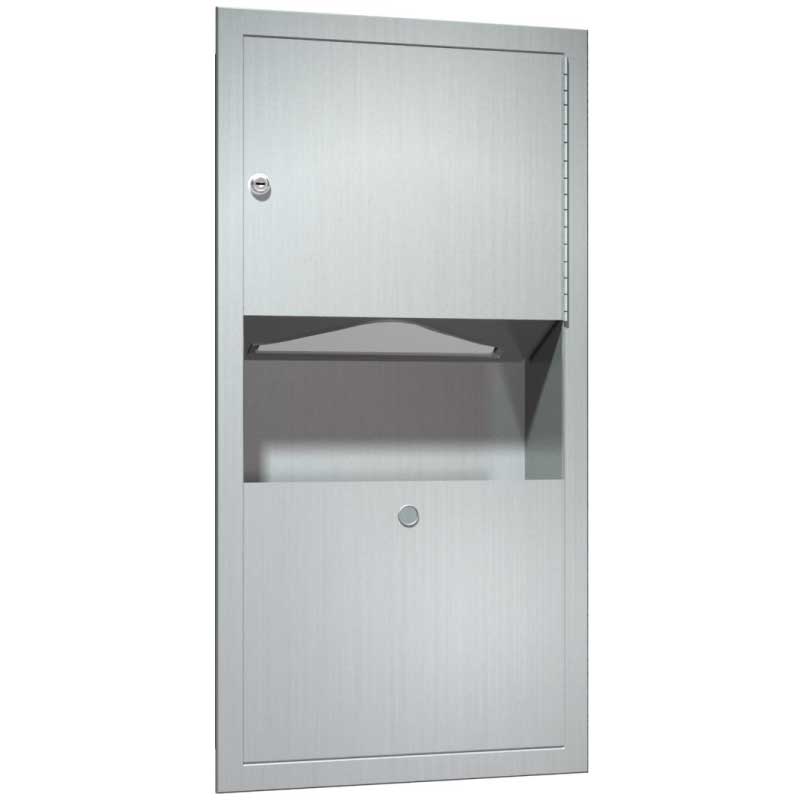 ASI Paper Towel Dispenser & Receptacle 0462-AD