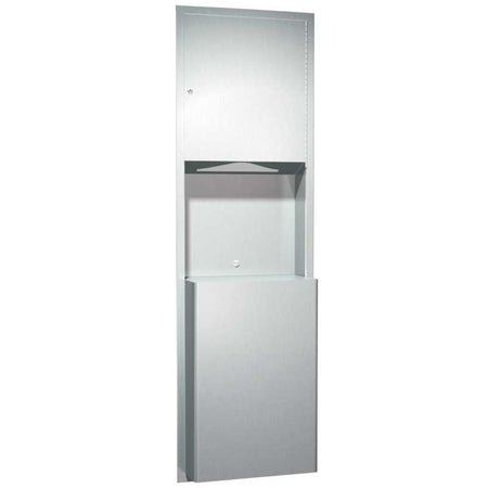 ASI Paper Towel Dispenser & Receptacle 0469