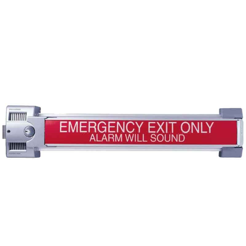 Von Duprin 2670 US28 Guard-X Exit Device, Exit Only, No Trim, For 3-4' Doors - Satin Aluminum Clear Anodized