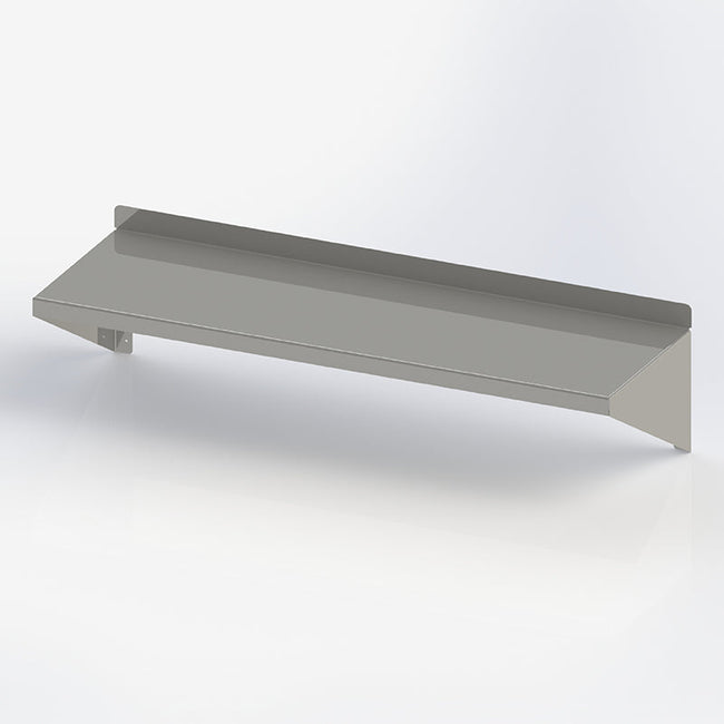 Allied Stainless  15" X 48" Stainless Steel Wall Shelf