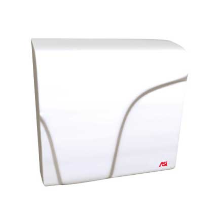 ASI 0165 PROFILE™ Compact Dryer - Surface Mounted - White