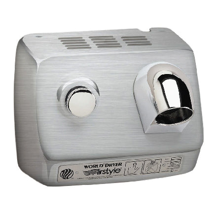 World Dryer Push-Button Hand Dryer DB-973