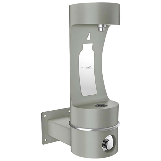 Elkay Outdoor ezH2O Single Arm Bottle Filling Station LK4405BFFRK - Non-Filtered Non-Refrigerated Freeze Resistant
