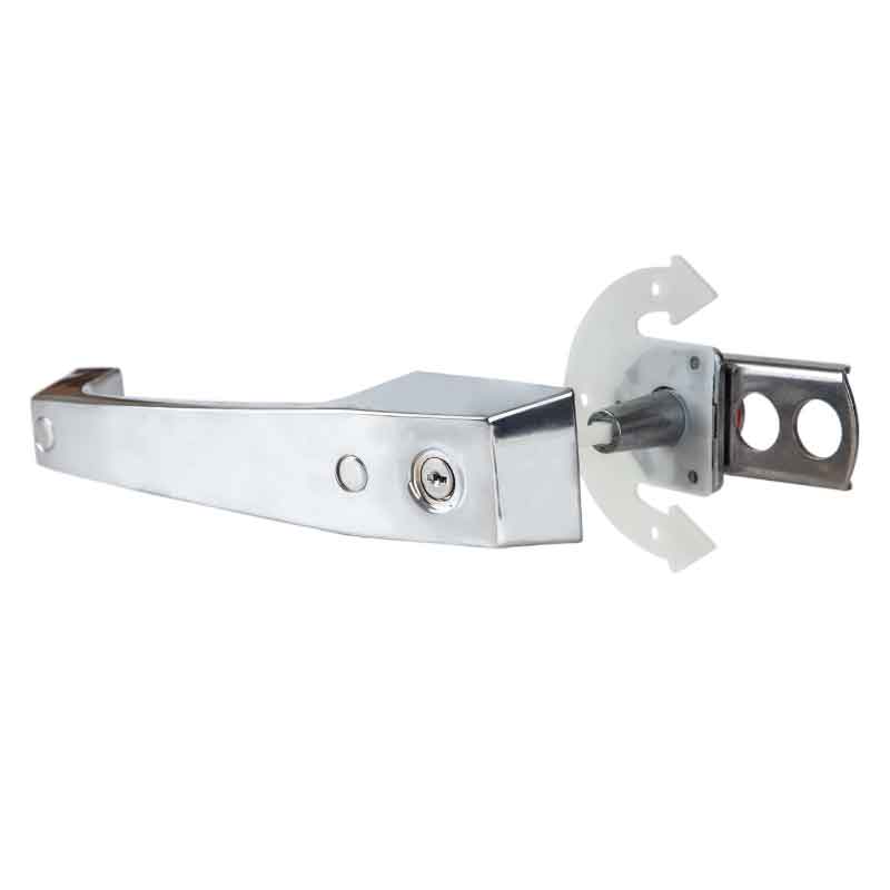 Kason® 1229C Cylinder Locking Handle with Inside Release & Freezer Kit