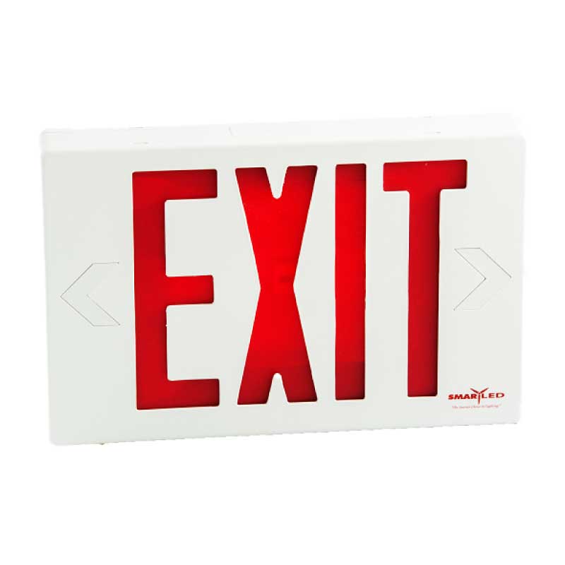 Ses Sign Smart LED SES-2RWE-EXIT SIGN -RED - Access Pro Supply