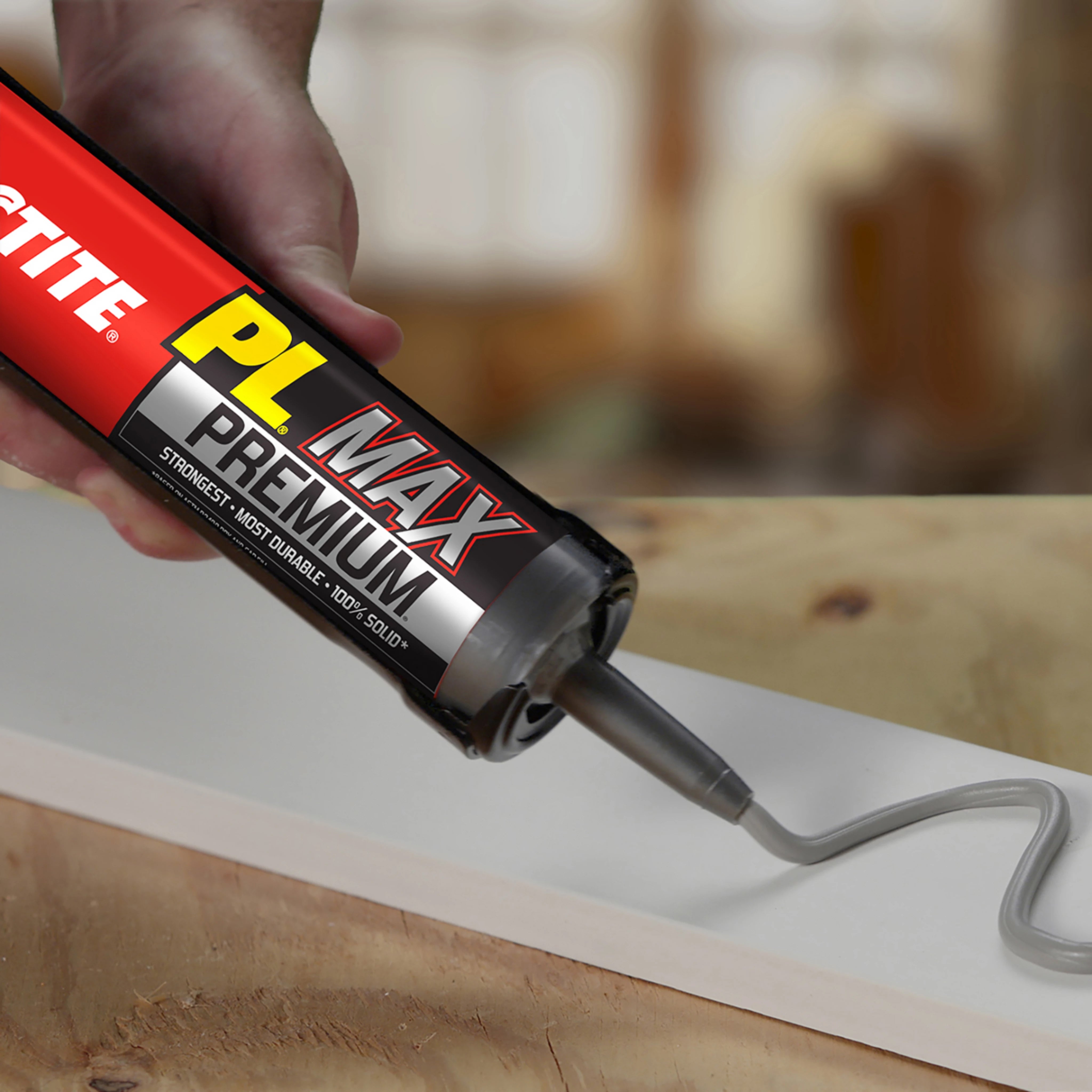 Loctite® PL Premium® MAX Construction Adhesive - 9oz- In use